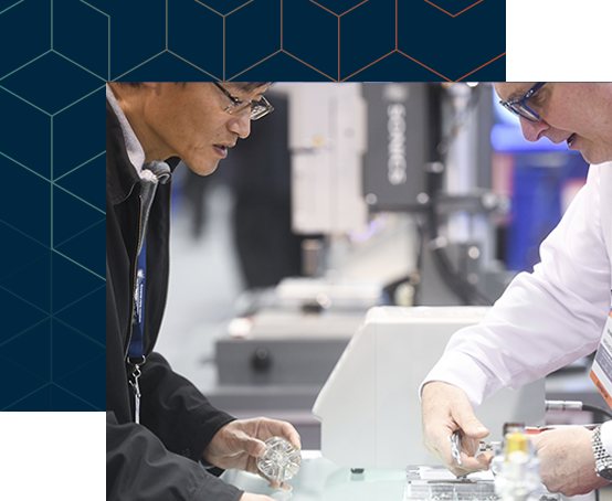 Interaction between exhibitor and attendee